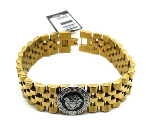 bracciale d oro versace|Bracciali di Versace da donna .